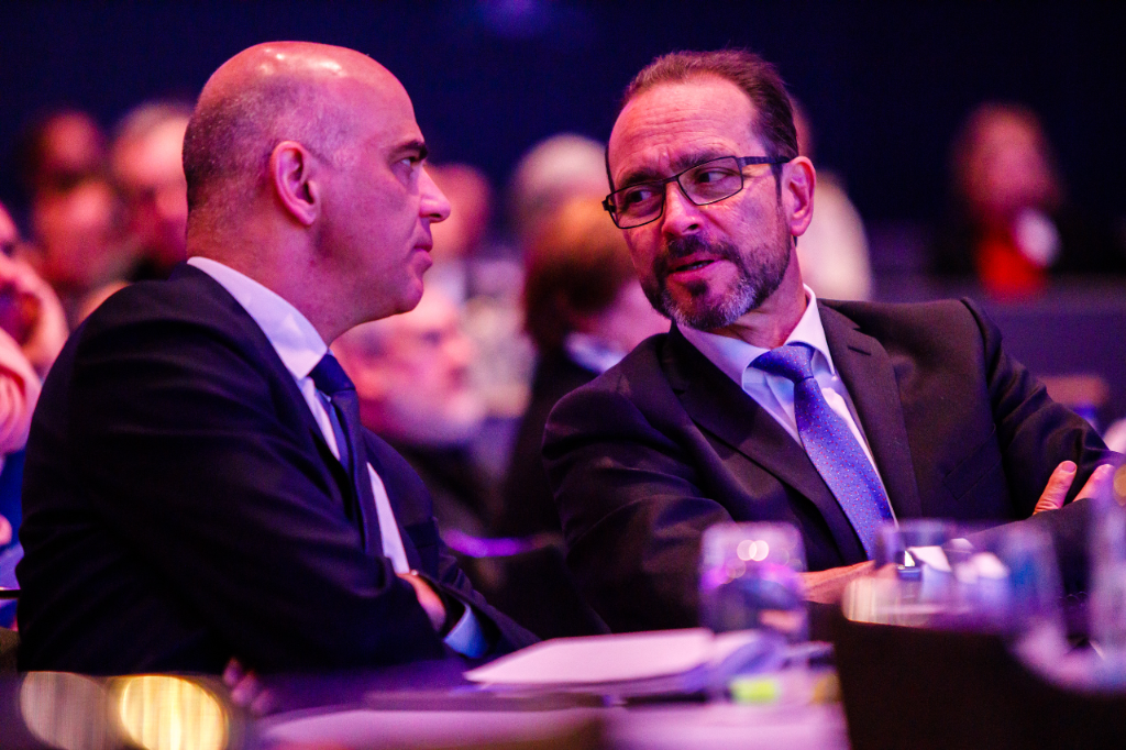 Alain Berset, Pascal Strupler, Publikum