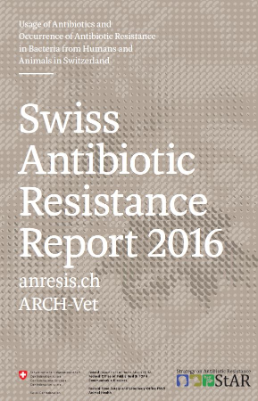 Titelblatt Swiss Antibiotic Resistance Report 2016