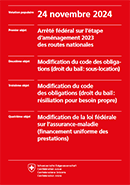 Vorschaubild Erläuterungen des Bundesrates
