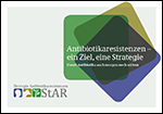 Titelbild Broschüre Strategie Antibiotikaresistenzen Schweiz